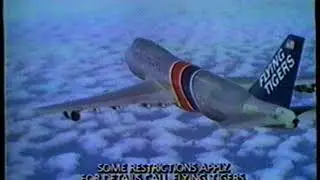 1982 Flying Tigers Air Cargo Overnight TV Commercial