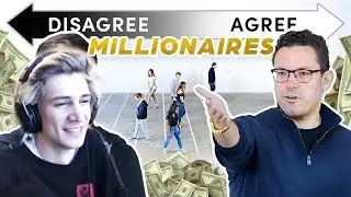 xQc Reacts to Do All Millionaires Think The Same? | xQcOW