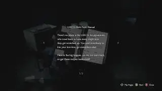 Resident Evil 3 - Downtown - UBCS Herb Field Manual Location (Secrets & Collectibles)