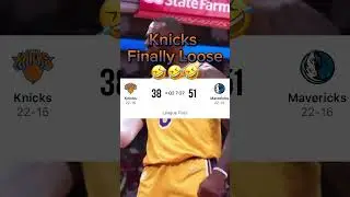 Knicks Finally Loose #frauds
