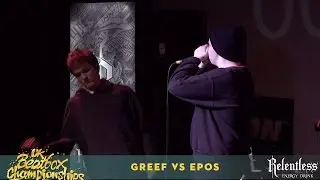 Greef vs Epos - Under 18s Quarter Final - 2016 UK Beatbox Championships