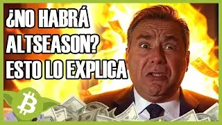 &iquest;NO Habr&aacute; ALTSEASON en Criptomonedas? Analicemos lo Que Est&aacute; Pasando: LO NEGATIVO