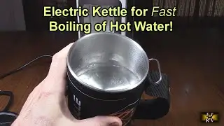 Stoke Voltaics Electric Kettle for Fast Boiling of Hot Water,  Food Cooking,  Popcorn Making REVIEW