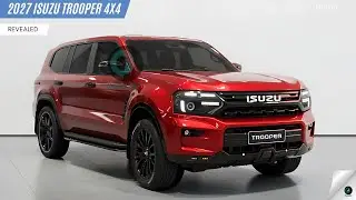 2027 Isuzu Trooper 4x4 Revealed - The Legend Rises Again!
