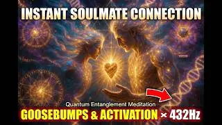 QUANTUM ENTANGLEMENT MEDITATION ✨ Instant Soulmate Connection & Future Self Activation (432Hz)