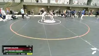 138 Lbs 3rd Place Match - Brenden Holstad, WA Vs Ames-Michael Hoevker, CA 3d3b