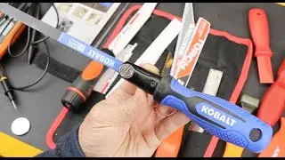 You have one job...The Kobalt 3-in-1 Multi Use Saw Handle just cannot hang on to blades. Going back!