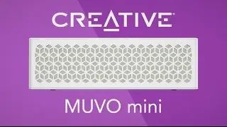 Creative MUVO mini - Portable Water-Resistant (IP66) Wireless Bluetooth Speaker with NFC
