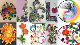 Gorgeously 😍 handcrafted Easy Quilling wall decor crafts | Unique Paper art techniques for beginner