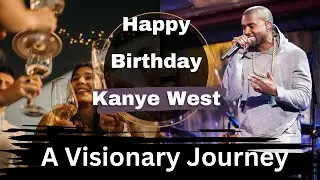 Special birthday tribute to Kanye west. Happy Birthday Kanye West
