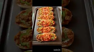 Long Burger Pizza Recipe #shorts #youtubeshorts #viral