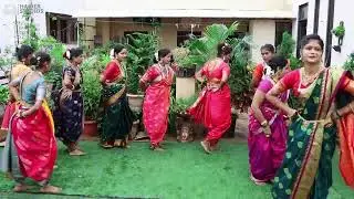 सुरज डान्स अकॅडमी जत स्टुडंट्स नागपंचमी स्पेशल झिम्मा फुगडी डान्स परफॉर्मन्स बाई पण भारी मंगळागौर