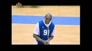 Dennis Rodman sings Happy Birthday to Kim Jong-un