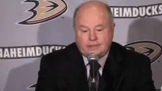 Bruce Boudreau Introduced as Anaheim Ducks Coach at Press Conference