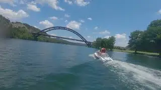 Lake Austin on Waverunner