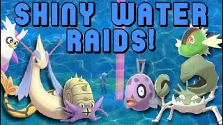 SQUARE SHINY WATER RAIDS (Den 163) - Crown Tundra - Pokemon Sword & Shield