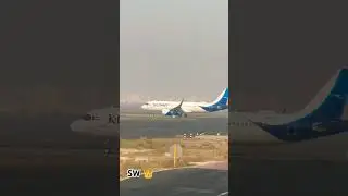 Kuwait airways flight take off#SW