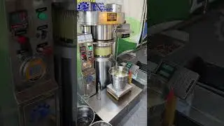 Hydraulic Mustard Oil Expeller Machine|Rapeseed Oil Press Machine|Canola Oil Extraction #oilmaking