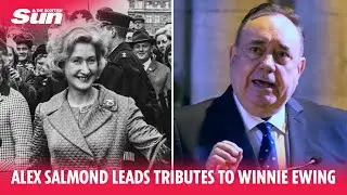 Alex Salmond leads tributes to SNP stalwart Winnie Ewing at memorial service