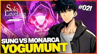 SUNG VS YOGUMUNT O MONARCA DA TRASFIGURAÇÃO! ELE É FORTE DE MAIS! SOLO LEVELING ARISE #021
