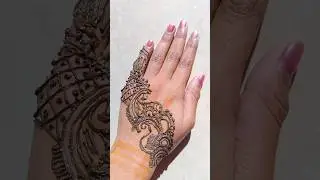 Daily mehndi lovers, this one&rsquo;s for you 🤎🔥 Subscribe #mehndi #mehndidesign #henna #shorts