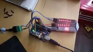 Hypseus Singe (SDL2 Daphne) Dragon's Lair USB Scoreboard prototype