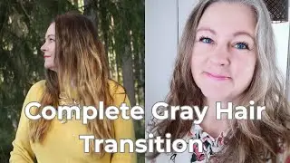 My Complete Gray Hair Transition Journey | Month by Month