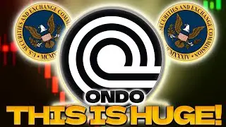 ONDO Is Now One of the Safest Plays in Crypto, This Is A Huge Victory!! -ONDO Price Prediction