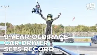 9-летний гонщик вошел в историю, одержав победу на трассе Oxford Plains Speedway