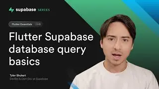 Основы запросов к базе данных с помощью Flutter и Supabase