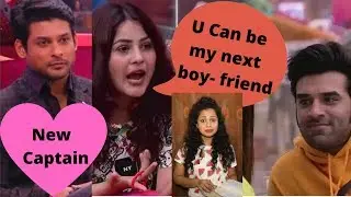 Bigg boss 13 review | Siddharth Shukla New Captain | Paras Teasing Mahira | BB13
