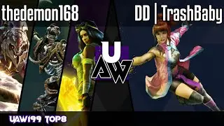 Killer Instinct - UAW199 Top 8 - thedemon168 vs. DD | TrashBaby [Match 5/13 - Winners Semifinals]