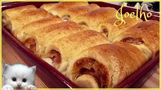 🔥 JOELHOS DE PRESUNTO E QUEIJO COM MASSA BÁSICA DE SALGADO ASSADO // MELHOR LANCHE DE TODOS
