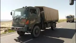 Pak Army Convoy Going For Flood Duties #Shorts