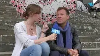 Schauspieler & Theaterstar Mathias Schlung in Schw&auml;bisch Hall bei SHA-TV