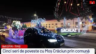Cinci seri de poveste cu MOș Crăciun prin comună