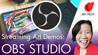 OBS Studio for Teaching Art Online