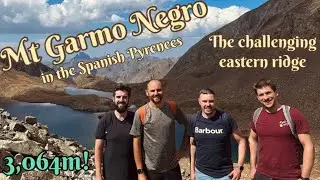 Climbing Mt Garmo Negro (3,064m) in the Spanish Pyrenees