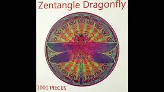 Puzzle Bgraamiens Zentangle Dragonfly 1000 pieces