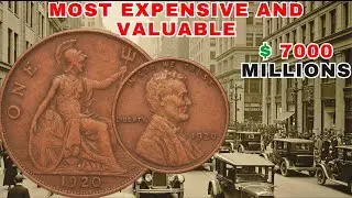 Rare UK Penny vs US Cent Worth Millions | Coin Collecting Guide ! valuable old pennies