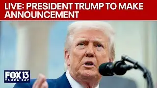 LIVE: President Donald Trump Oval Office announcement