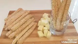 Enfes Peynirli Grissini👌/ Grissini mit Käse selber machen 😍