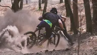 Charles Hermant et Romain Desseaux - Fontainebleau - YT Capra 27.5