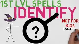 1st Level Spell #49:Identify (5E)