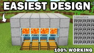 Easiest Cobblestone Generator in Minecraft