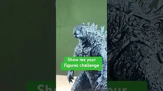 Покажи мне свой челлендж по фигуркам #фигурка #stopmotion #hiyatoys #shmonsterarts #godzilla #toho
