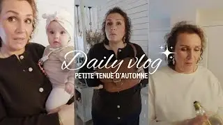 Daily Vlog du 8 octobre : Petite tenue d'automne !!