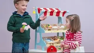 Le Toy Van Stragan sklepik Honeybee : montaż (Honeybake Honeybee Market)