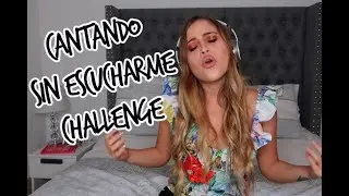 CANTANDO SIN ESCUCHARME CHALLENGE - metro y un medio