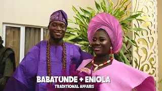 Babatunde + Eniola  traditional affairs #be2023 #wedding #bellanaijaweddings